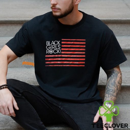 Black Girls Rock America Flag T Shirt