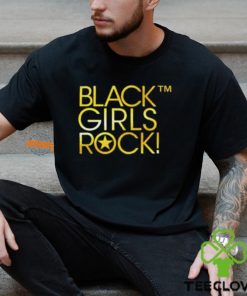 Black Girls Rock Classic Logo Gold T Shirt