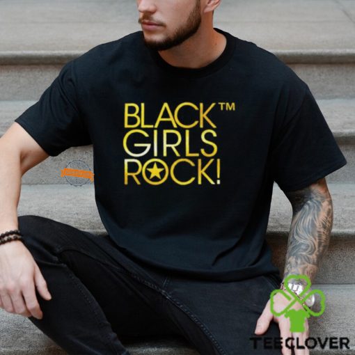 Black Girls Rock Classic Logo Gold T Shirt