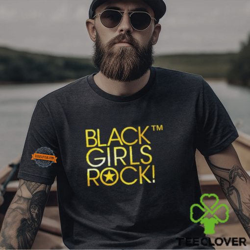 Black Girls Rock Classic Logo Gold T Shirt