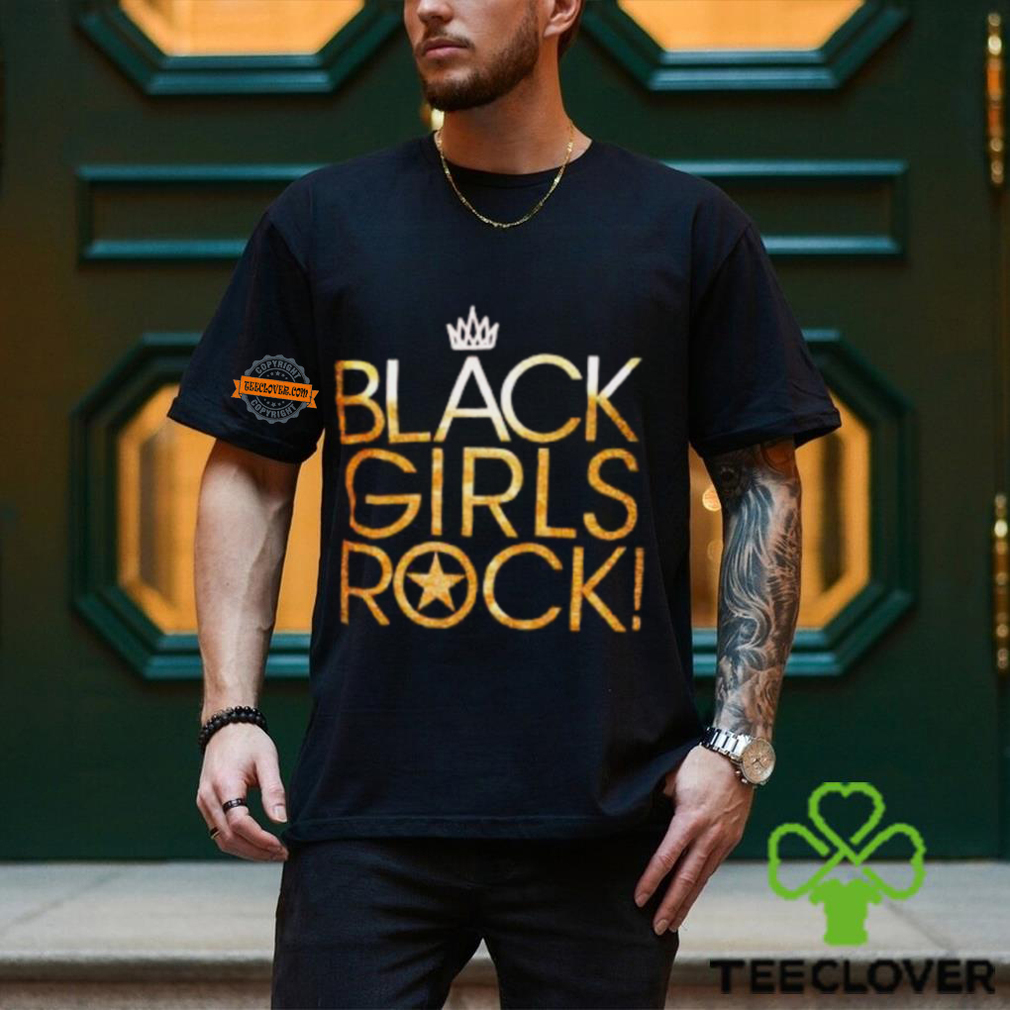 Black Girls Rock Crown Gold Foil T Shirt Black Girls Rock Crown Gold Foil T Shirt