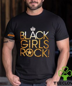 Black Girls Rock Crown Gold Foil T Shirt