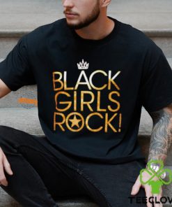 Black Girls Rock Crown Gold Foil T Shirt