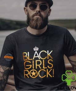 Black Girls Rock Crown Gold Foil T Shirt