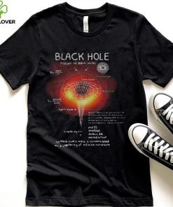 Black Hole diagram nature of Black Holes mass charges angular momentum tshirt
