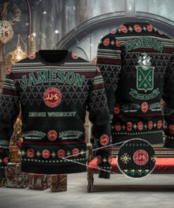Black Jameson Christmas Ugly Sweater