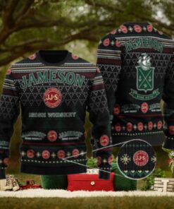 Black Jameson Christmas Ugly Sweater