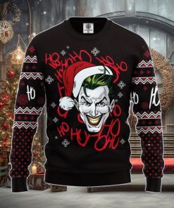 Black Joker Ugly Christmas Sweater Amazing Gift Men And Women Christmas Gift