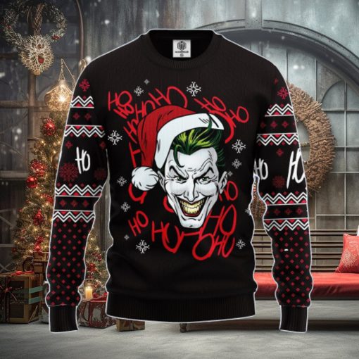 Black Joker Ugly Christmas Sweater Amazing Gift Men And Women Christmas Gift