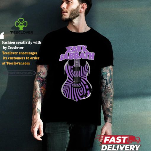 Black Label Society Zakk Sabbath Barbarian Guitar T shirts
