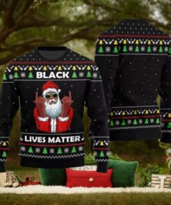 Black Lives Matter Ugly Christmas Sweater