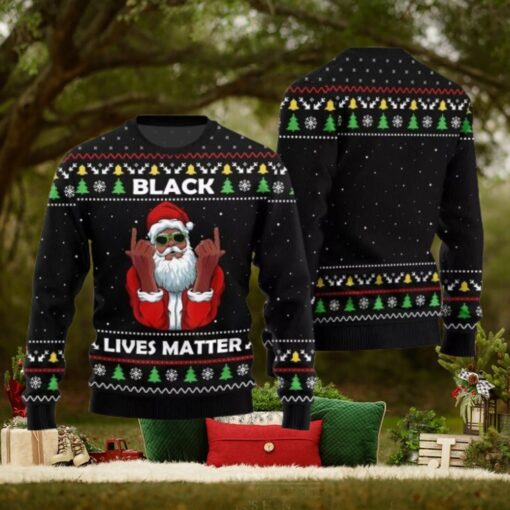 Black Lives Matter Ugly Christmas Sweater
