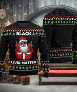 Black Lives Matter Ugly Christmas Sweater