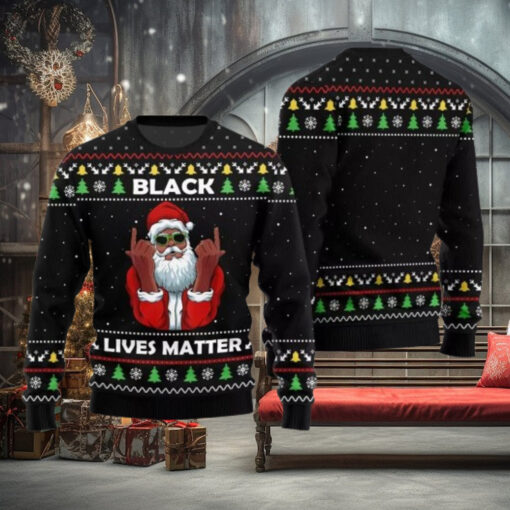 Black Lives Matter Ugly Christmas Sweater