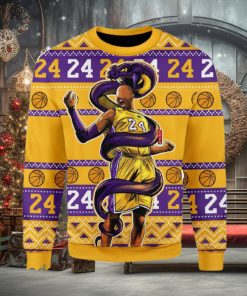 Black Mamba 24 Ugly Christmas Sweater Xmas Gift Men And Women Christmas Sweater