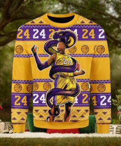 Black Mamba 24 Ugly Christmas Sweater Xmas Gift Men And Women Christmas Sweater
