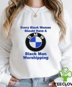 Black Man Worshipping T Shirt