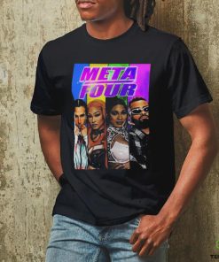 Black Meta Four Unisex T Shirt