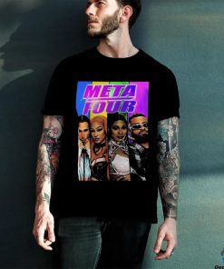 Black Meta Four Unisex T Shirt