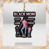 Christmas Black Girl   Personalized Ornament