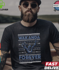 Black Panther Avengers Christmas Shirt