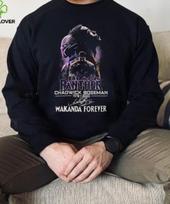 Black Panther Chadwick Boseman 1976 2020 Wakanda Forever Signature Shirt