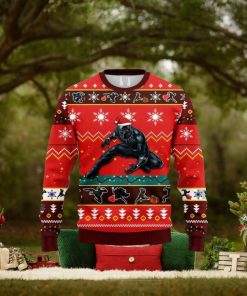 Black Panther Ugly Sweater Christmas Ugly Sweater For Holiday Xmas Family Gift