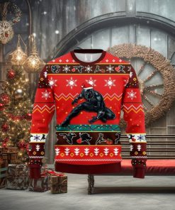 Black Panther Ugly Sweater Christmas Ugly Sweater For Holiday Xmas Family Gift