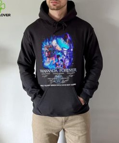 Black Panther Wakanda Forever Only The Most Broken People can be Great leaders signature shirt