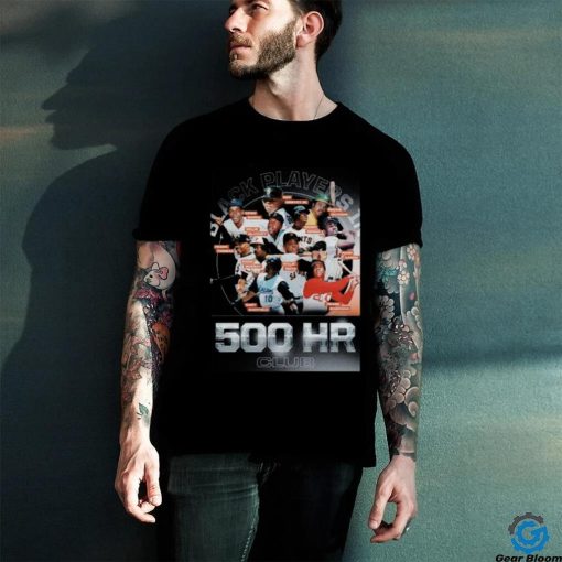 Black Players In 500HR Club Black History Month Of MLB Unisex T Shirt