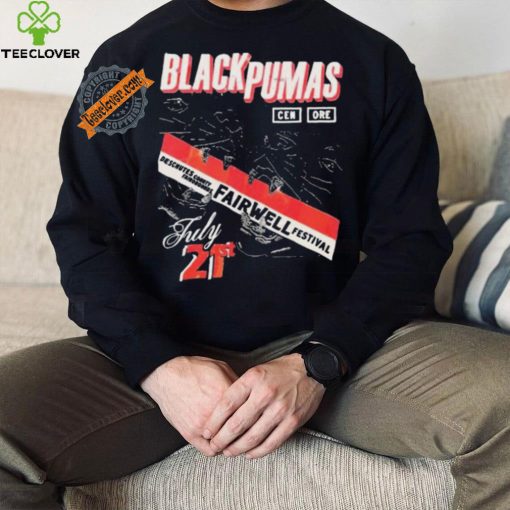 Black Pumas 2024 FairWell Festival Shirt