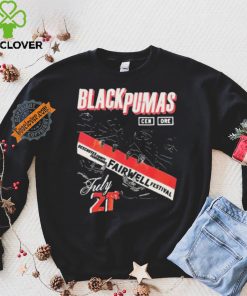 Black Pumas 2024 FairWell Festival Shirt