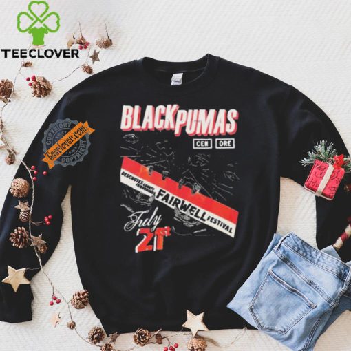 Black Pumas 2024 FairWell Festival Shirt