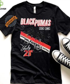 Black Pumas 2024 FairWell Festival Shirt