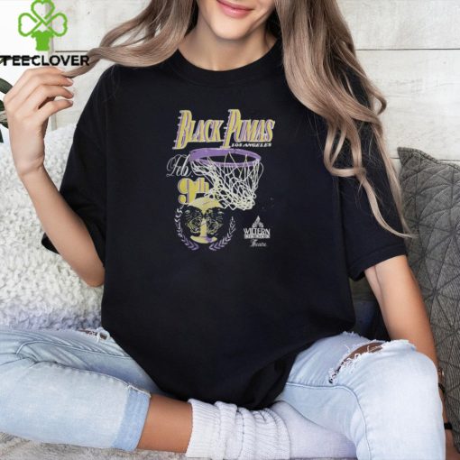 Black Pumas Los Angeles Live 2024 T Shirt