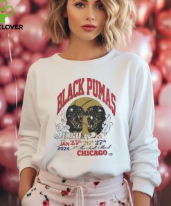 Black Pumas Merch Chicago Live 2024 Shirt