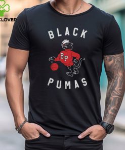 Black Pumas Merch Hoops Shirt 2 Black Pumas Merch Hoops Shirt