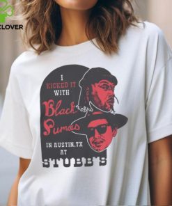 Black Pumas Merch Stubbs Kick It Shirt