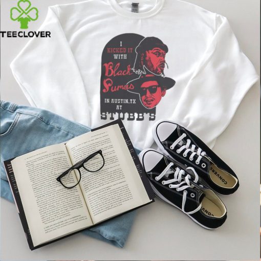 Black Pumas Merch Stubbs Kick It Shirt