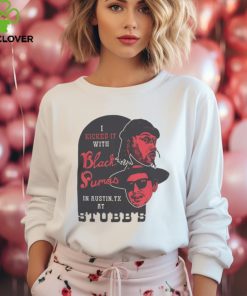 Black Pumas Merch Stubbs Kick It Shirt