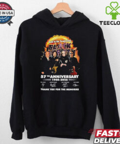 Black Sabbath 57th Anniversary 1968 2025 Thank You For The Memories Signatures T Shirt