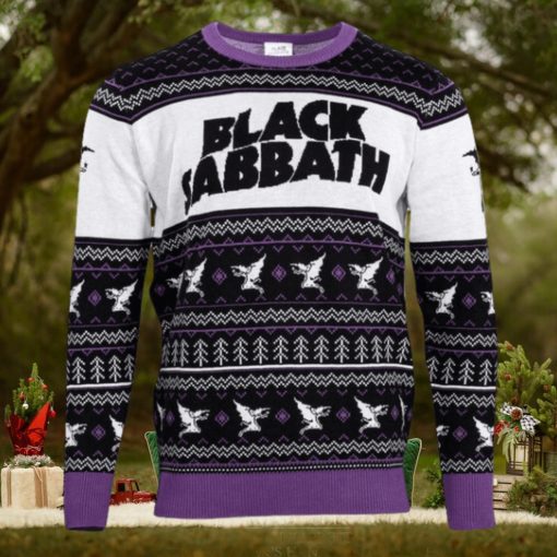 Black Sabbath Flying Demon Ugly Christmas Sweater