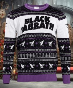 Black Sabbath Flying Demon Ugly Christmas Sweater