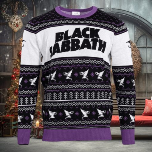 Black Sabbath Flying Demon Ugly Christmas Sweater