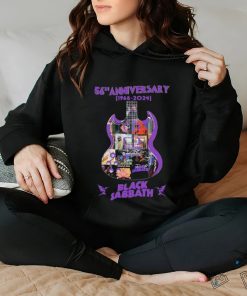 Black Sabbath Guitar Band 56th Anniversary 1968 2024 Signature Shirt