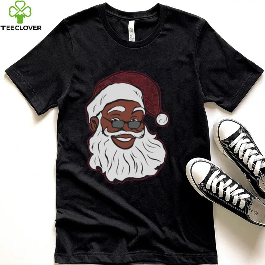 Black Santa Claus Christmas African American T Shirt Black Santa Claus Christmas African American T Shirt