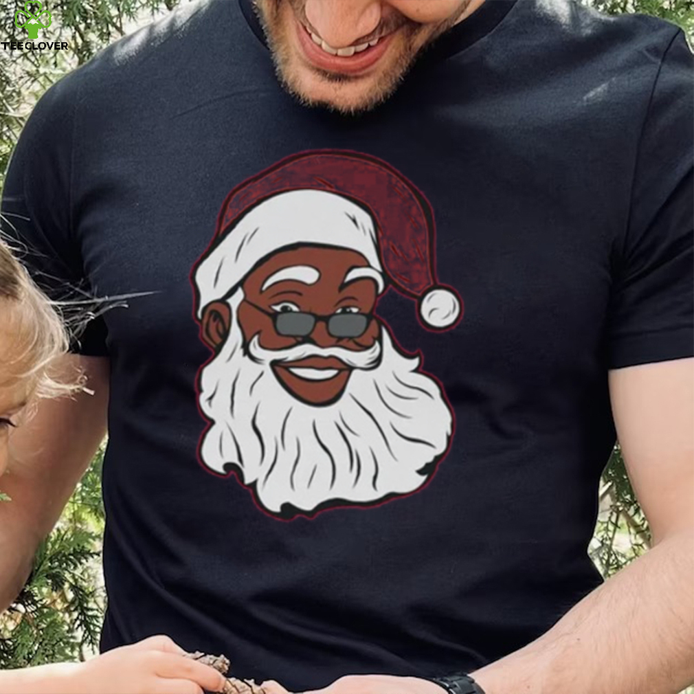 Black Santa Claus Christmas African American T Shirt Black Santa Claus Christmas African American T Shirt
