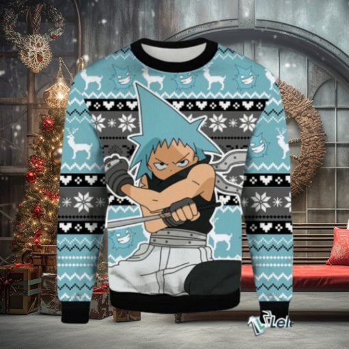 Black Star Soul Eater Ugly Christmas Sweater