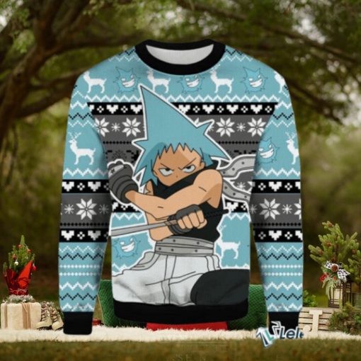 Black Star Soul Eater Ugly Christmas Sweater