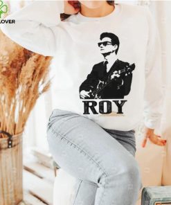 Black Stencil Music Guitarist Roy Orbison Shirt